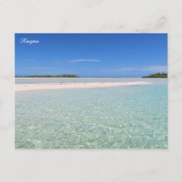 Rangiroa Blue Lagoon Postkarte