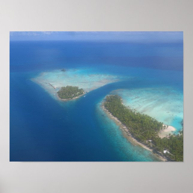 Rangiroa Französisch-Polynesien Poster (Vorne)