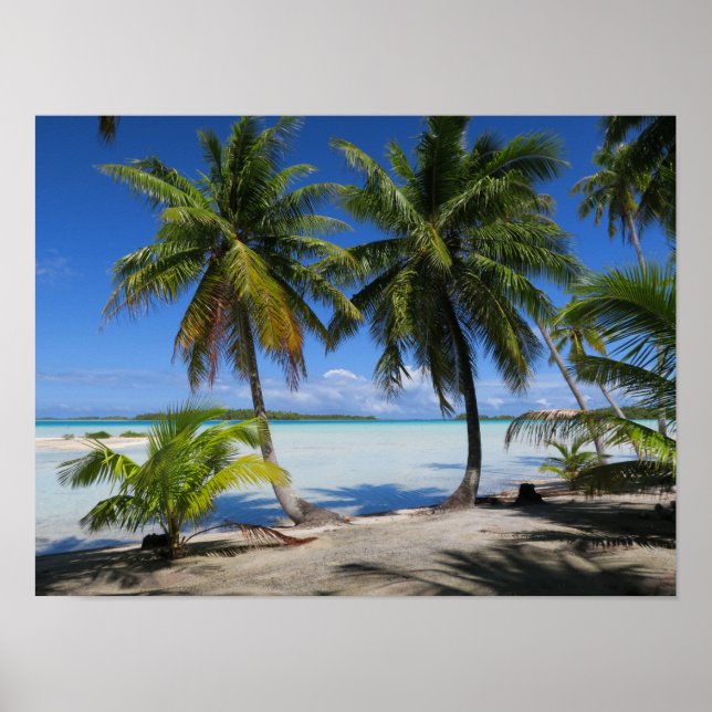 Rangiroa Französisch-Polynesien Poster (Vorne)