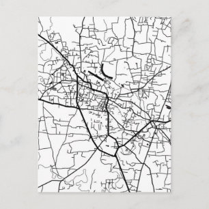 Rangpur Bangladesch Stadtplan Postkarte