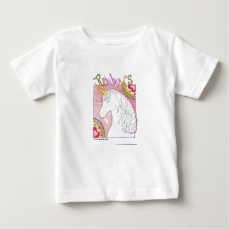 Ranibow Unicorn Baby T-shirt