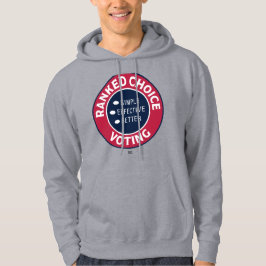 Ranked Choice-Rundschreiben-Siegel Hoodie