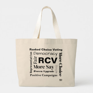 Ranked Choice Wählwörter Große Tote Tasche