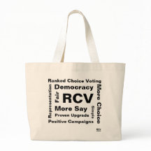Ranked Choice Wählwörter Große Tote Tasche