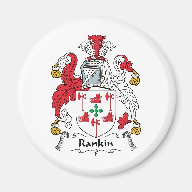 Rankin Familienwappen Magnet (Vorne)