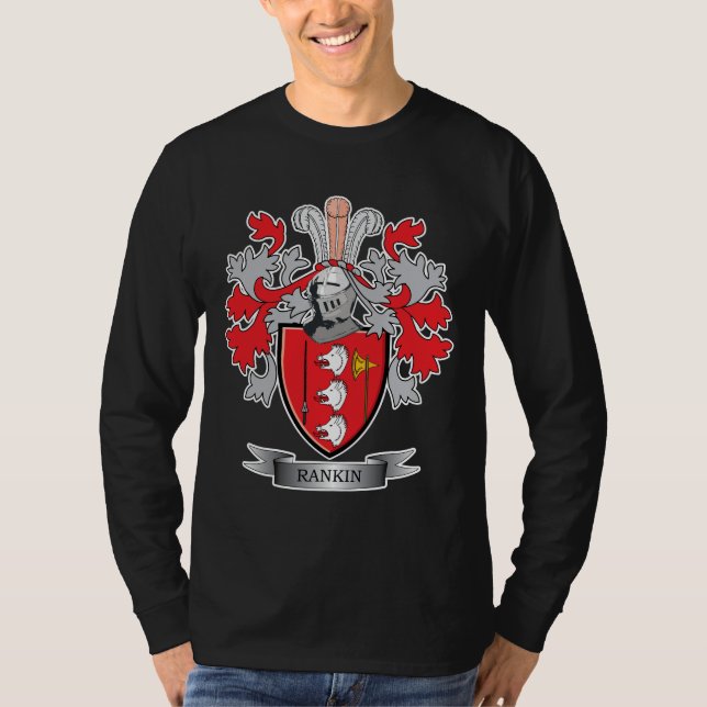 Rankin Familienwappen-Wappen T-Shirt (Vorderseite)