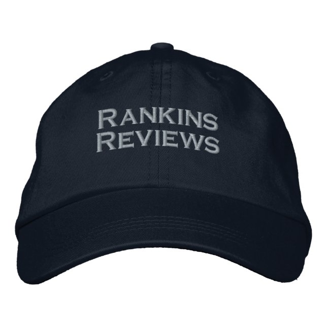 Rankins Reviews Bestickte Baseballkappe (Vorderseite)