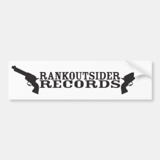 Rankoutsider Plattenen-Autoaufkleber Autoaufkleber