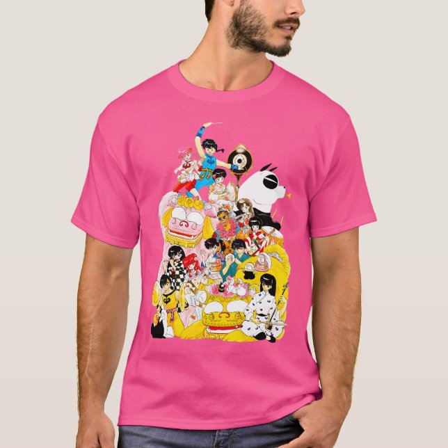 Ranma 12 Manga Illustration T-Shirt (Vorderseite)