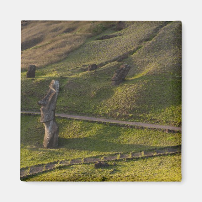 Rano Raraku, Rapa Nui, Easter Island, Chile Magnet (Vorne)