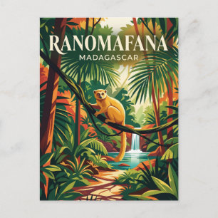 Ranomafana-Nationalpark Madagaskar Postkarte