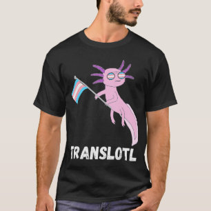 rans Axolotl ransexual Mexican Salamander LGB T-Shirt