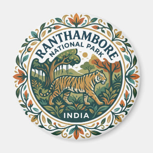 Ranthambore-Nationalpark Indien Magnet