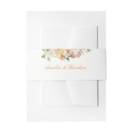 Ranunculus Sommergarten-Einladung Bauchband Einladungsbanderole