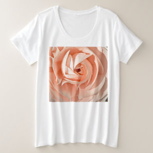 Ranunculus Swirl Große Größe T-Shirt
