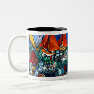 Raoul Dufy Zweifarbige Tasse
