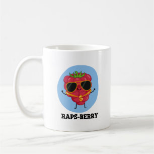 Rap-Beere Funny Rapper Raspberry Pun Kaffeetasse