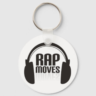 Rap bewegt Schlüsselkette Schlüsselanhänger