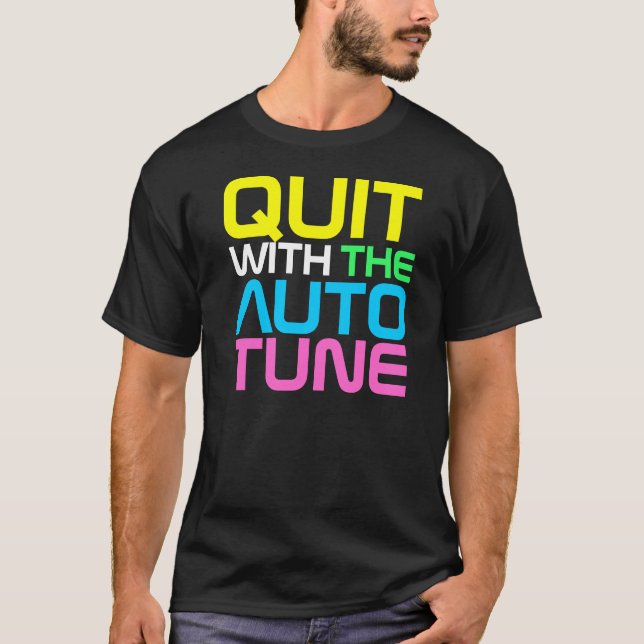 Rap-Couture VERLIESS AUTOTUNE T - Shirt (Vorderseite)