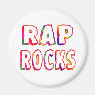Rap-Felsen Magnet