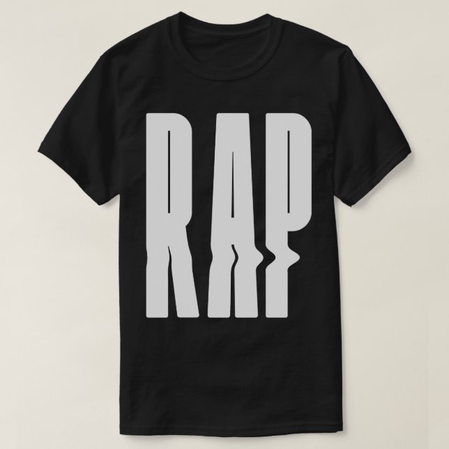 rap fett design T-Shirt (Design vorne)