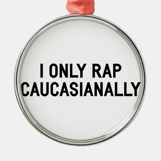 Rap Kaukasisch Ornament Aus Metall (Vorne)