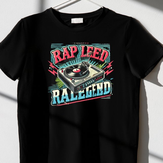 "Rap Legend." T-Shirt (Von Creator hochgeladen)