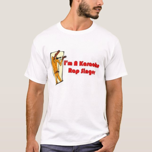 Rap-Sänger T-Shirt (Vorderseite)