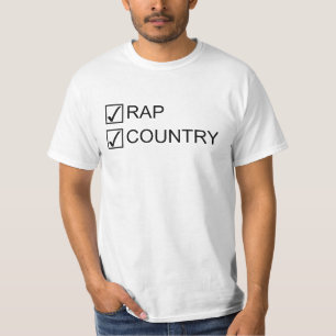 Rap und Land T-Shirt