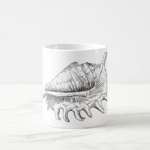 Rapana Seashell Kaffeetasse