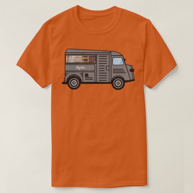 Rapha Truck Mobile Workshop T-Shirt (Design vorne)