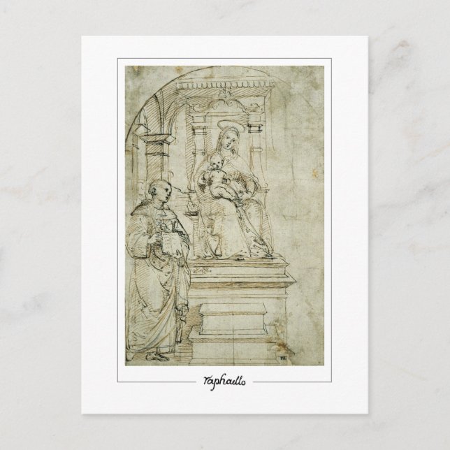 Raphael #134 - Fine Art Postcard Postkarte (Vorderseite)