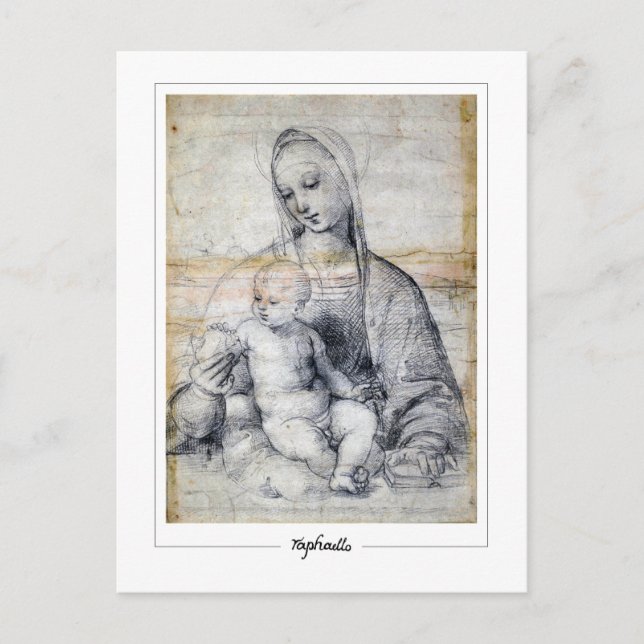 Raphael #139 - Fine Art Postcard Postkarte (Vorderseite)