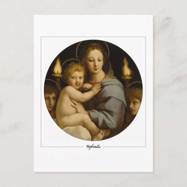 Raphael #8 - Fine Art Postcard Postkarte (Vorderseite)