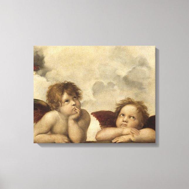Raphael Angels Leinwanddruck (Vorderseite)
