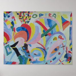 Raphael Canossa Paris Opera Poster