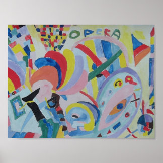 Raphael Canossa Paris Opera Poster