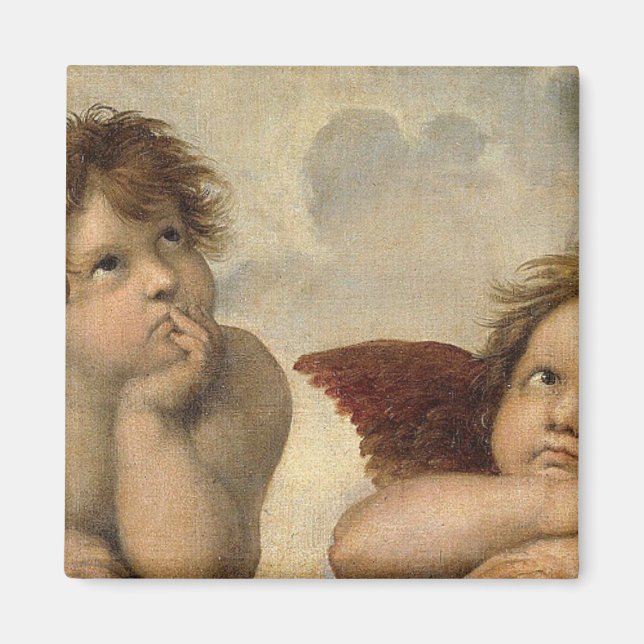 Raphael Cherubs Angels Magnet (Vorne)