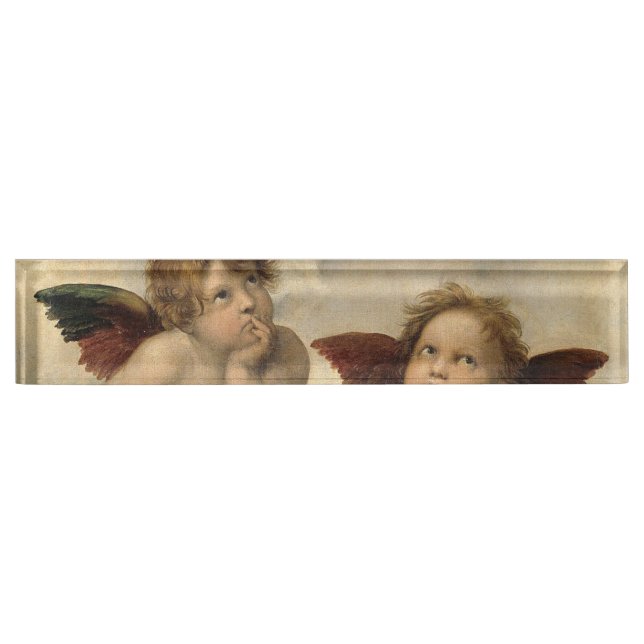Raphael Cherubs Angels Namensplakette (Vorderseite)