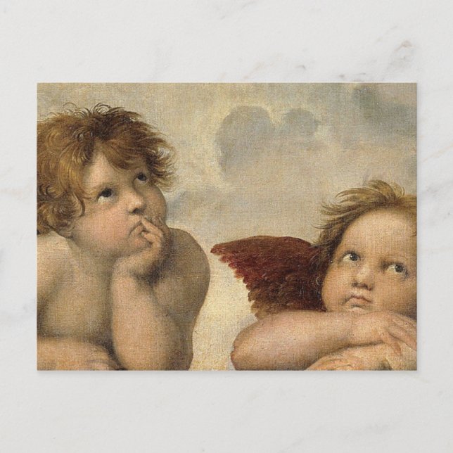 Raphael Cherubs Angels Postkarte (Vorderseite)