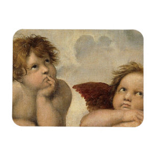 Raphael Cherubs Engel Magnet