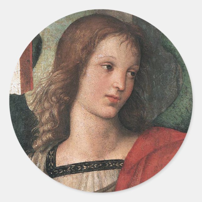 Raphael Christmas Angel Stickers Raffaello Sanzio (Vorderseite)