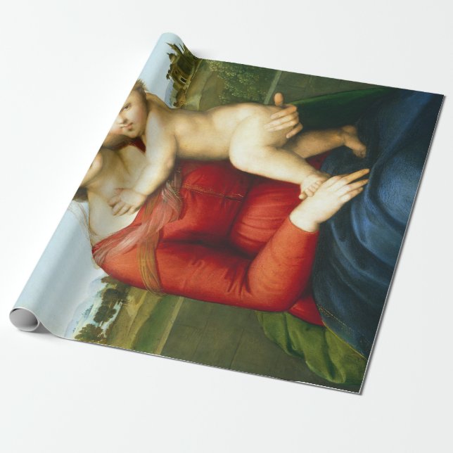 Raphael Die kleine Cowper Madonna Geschenkpapier (Ungerollt)