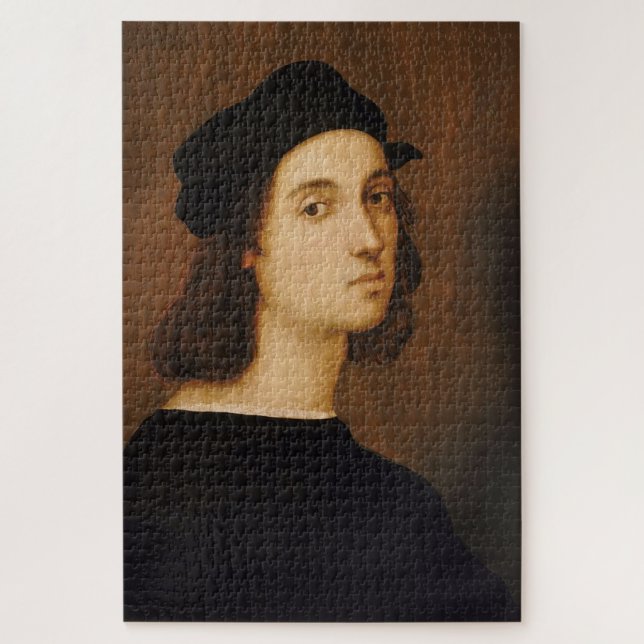 Raphael: Die Reflexion des Künstlers Puzzle (Vertikal)