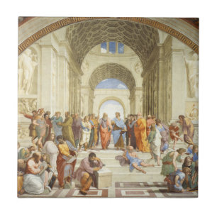 RAPHAEL - Die Schule von Athen 1511 Fliese