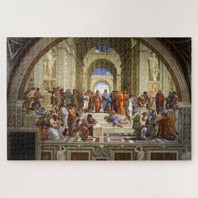 Raphael, "Die Schule von Athen" Puzzle (Horizontal)