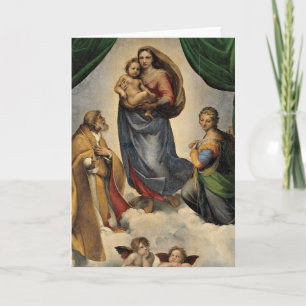 Raphael - Die Sixtinische Madonna, Karte