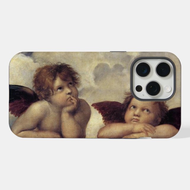 Raphael-Engel iPhone Hülle (Rückseite (Horizontal))