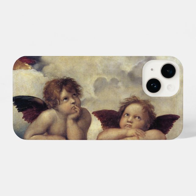 Raphael-Engel iPhone Hülle (Rückseite (Horizontal))