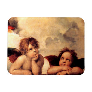RAPHAEL-Engel Sistine Madonna Magnet